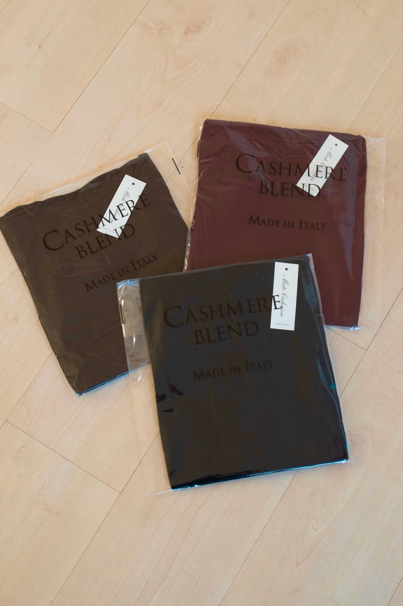 Bluză Fină Cashmere Transparentă – Maro