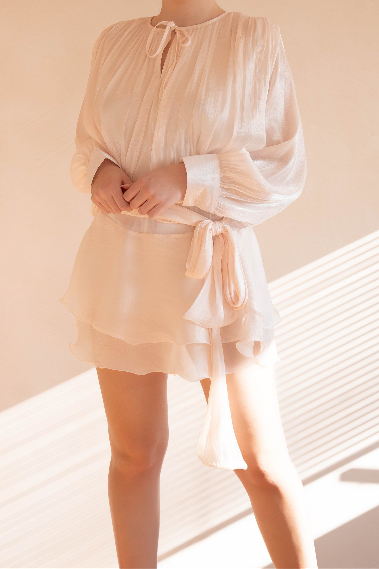 Ivory Muse Mini Dress