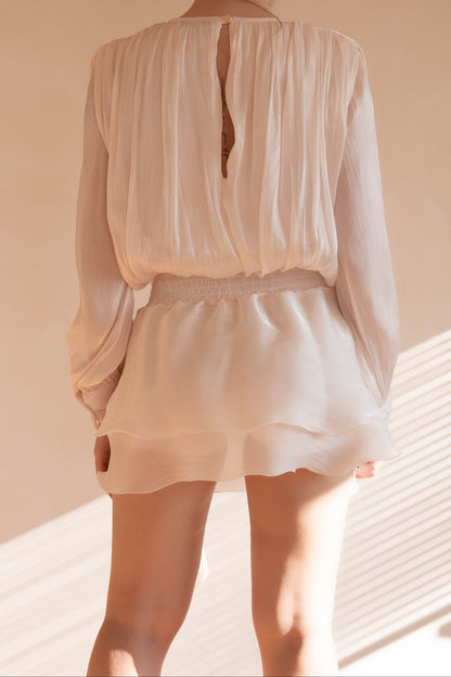 Ivory Muse Mini Dress