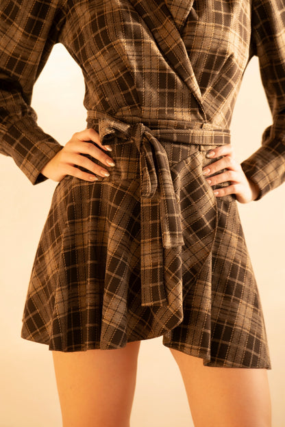 Autumn Wrap Dress